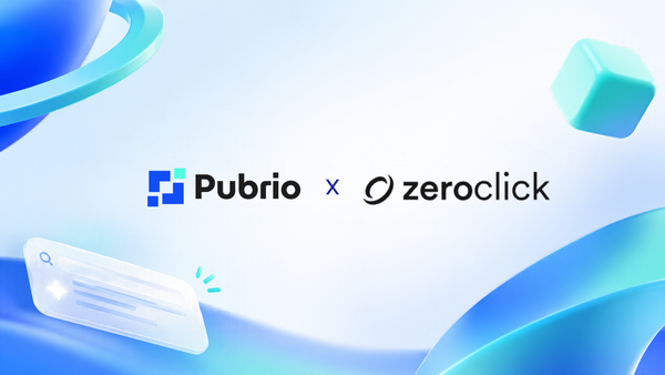 Pubrio × ZeroClick: Expansion Intelligence Is Now Available to AI Agents