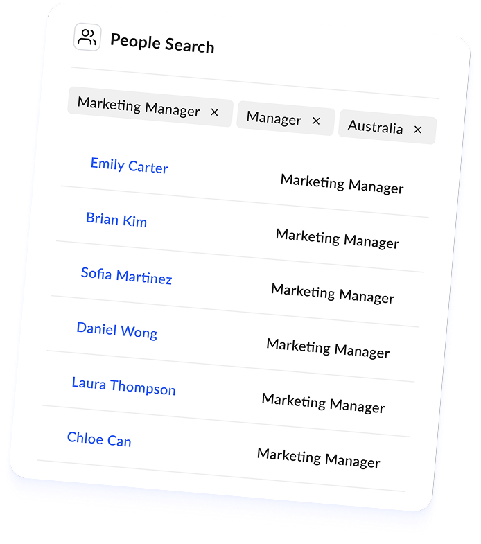 People Search