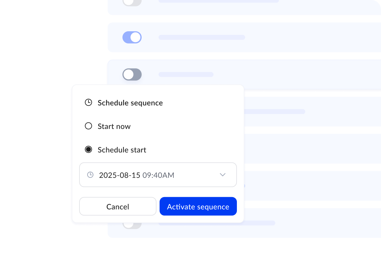 sequences launch_timing